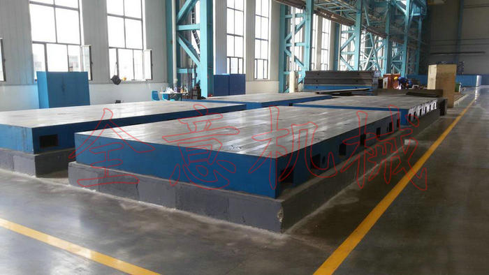 鑄鐵平臺與數控機床的配合